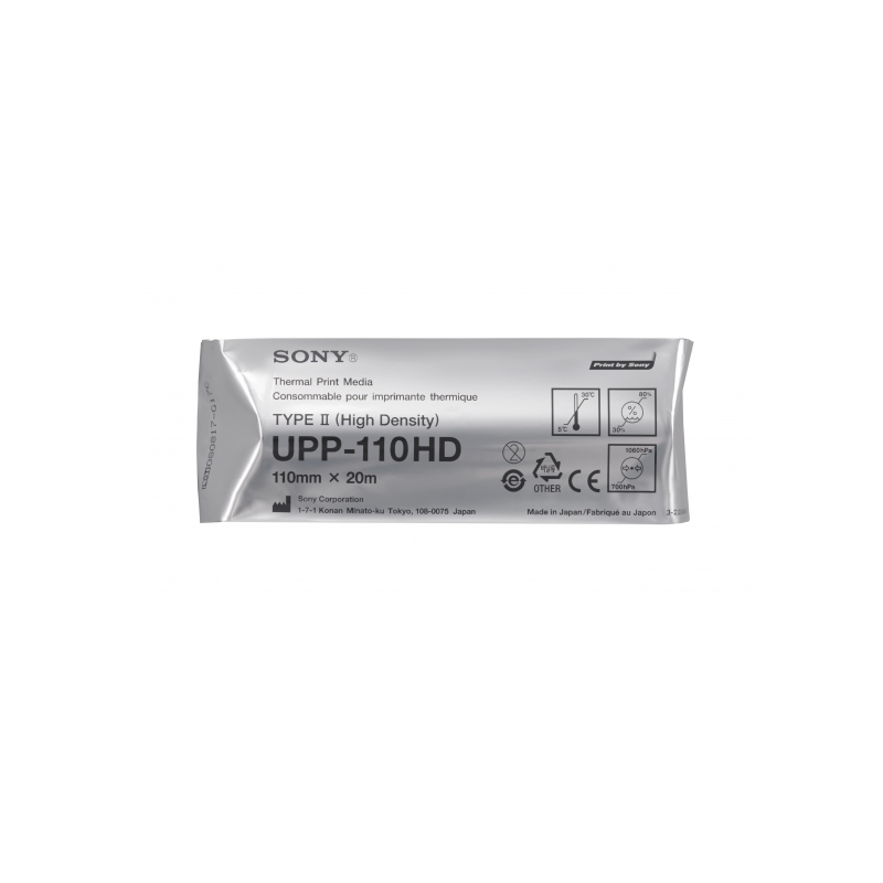 Papel para impresora Sony UPP-110HD De 110 MM X 20 M
