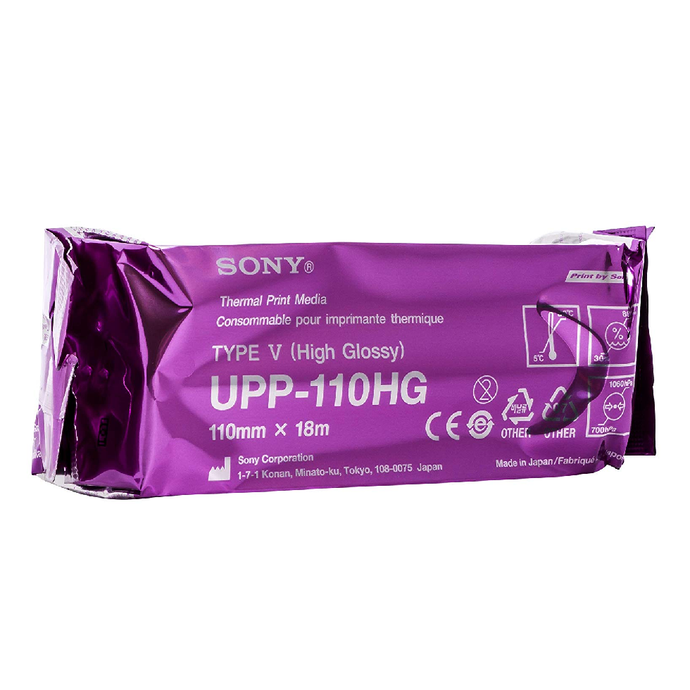 Papel para impresora Sony UPP-110HG De 110 M X 18 M Catálogo: UPP-110HG