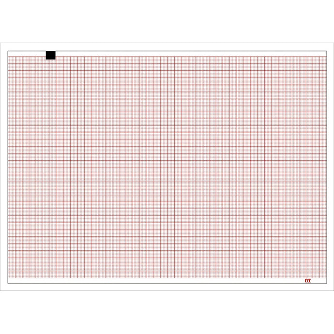Papel Térmico para Electrocardiógrafo Schiller CS100 De 21 CM X 28 CM – Catálogo: NT 2921010