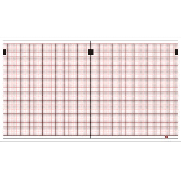 Papel térmico para electrocardiograma de 10 CM X 11.2 CM – Catálogo: NT DELTA 3