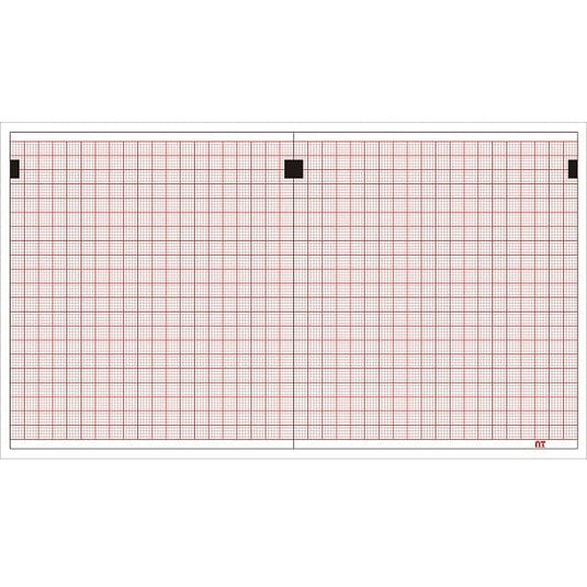Papel térmico para electrocardiograma de 10 CM X 11.2 CM – Catálogo: NT DELTA 3