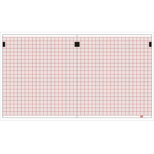 Papel Térmico para Electrocardiógrafo Cardioline DELTA-3 De 10 CM X 11.2 CM – Catálogo: NT DELTA 3