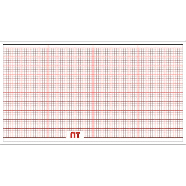 Rollo de papel térmico para electrocardiógrafo de 5.5 CM X 30 MTS Catálogo  NT 22613001 marca NT
