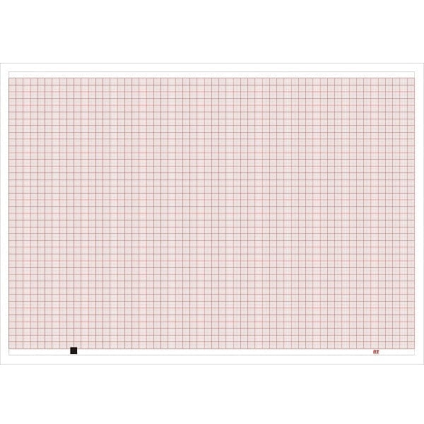 Papel térmico para electrocardiograma de 21 CM X 30 CM – Catálogo: NT KENZ1210
