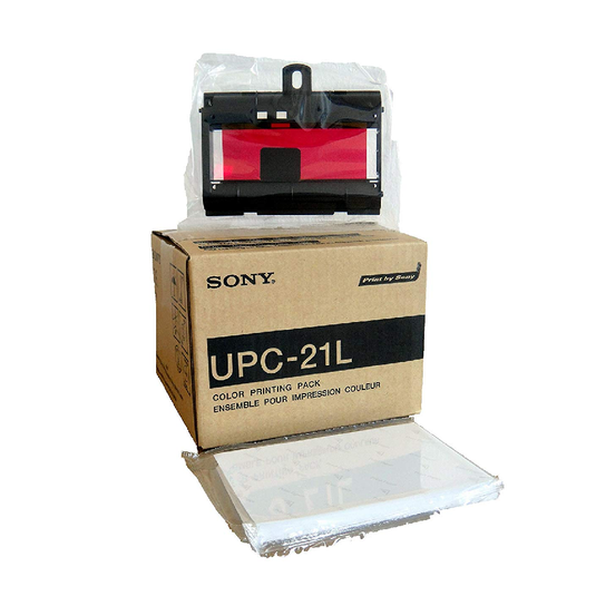 Papel y ribbon para impresora Sony UPC-21L 144 MM x 100 MM Catálogo: UPC-21L