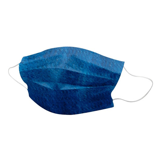 Cubrebocas de PET Color Azul 50 piezas por paquete