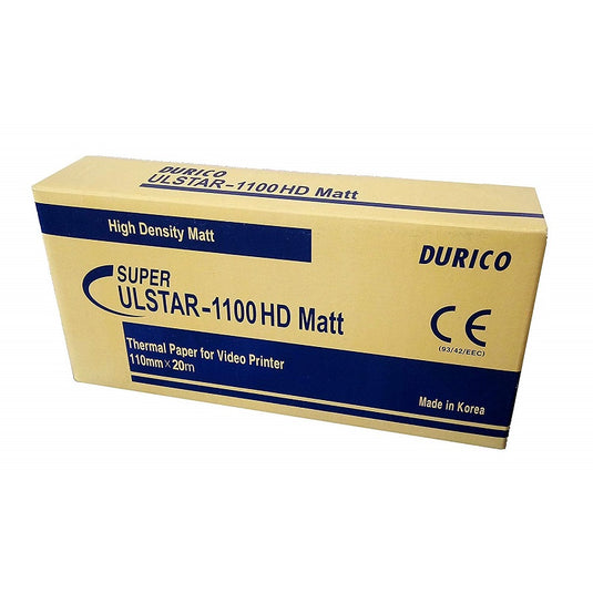 Papel Para Impresora Ultrasonido De 110 MM X 20 M DURICO ULSTAR-1100 HD