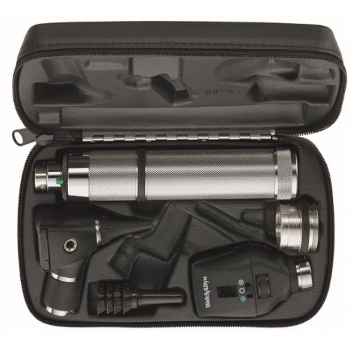 Equipo Diagnóstico Recargable Halógeno 3.5v Oftalmo Coaxial Y Convertidor Batería C